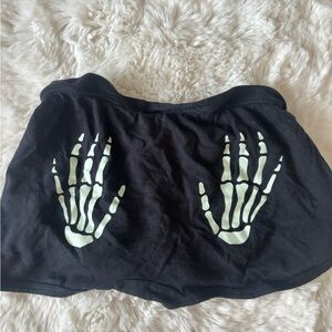 PINK Victoria’s Secret skeleton hand boy shorts
